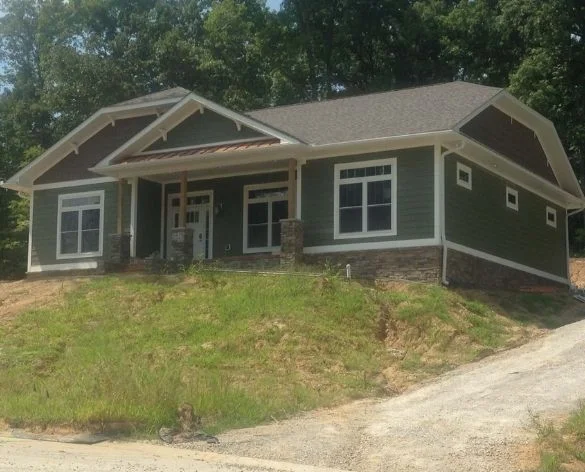 Georgia (2) Craftsman-style Georgia home with stone accents and covered porch