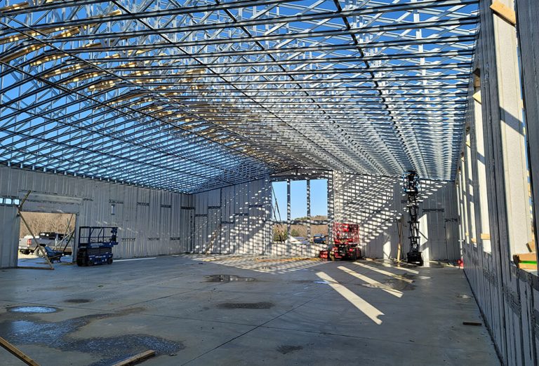 View of Industrial Building Projects | ThermaSteel Panel Installations